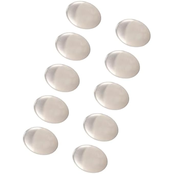 Bewinner METAL SOAP BAR PREMIUM STAINLESS STEEL HAND ODOR REMOVER FOR SMOKE ONION FISH SMELL FOR HEAVY WORKERS 3 X (10PCS) - Image 3